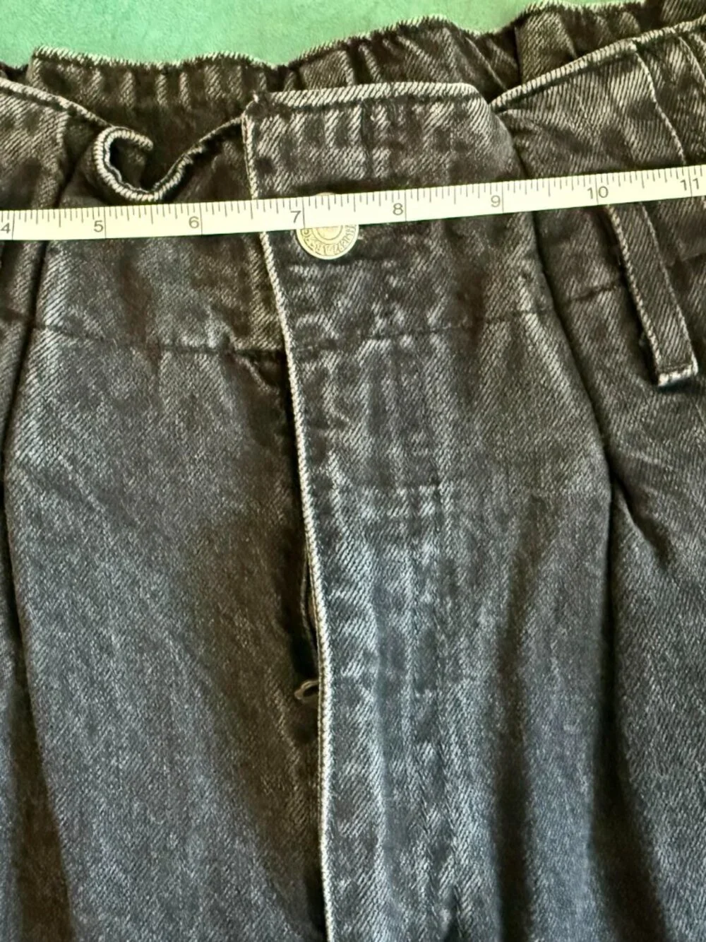 The '80s Mom Jean with Paperbag  Abercrombie & Fitch, Size 4/27 - Picture 5 of 14